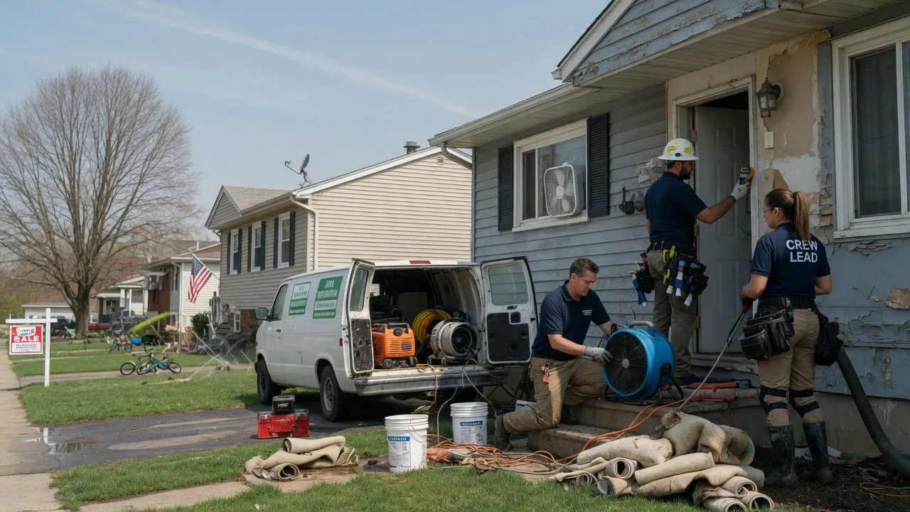 Flood Cleanup in Storrs Mansfield, CT near me